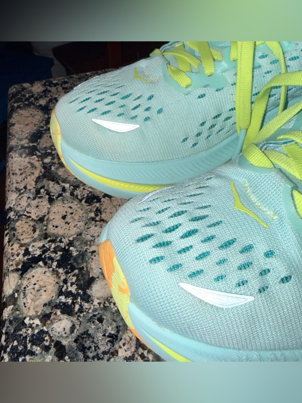 Hoka Kawana “Sunlit Ocean/Ocean Mist” colorway Women 5B - Picture 4 of 12